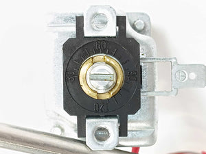 EGO 55.19219.825 Thermostat with Changeover Contact 20-92°C 1-Pole