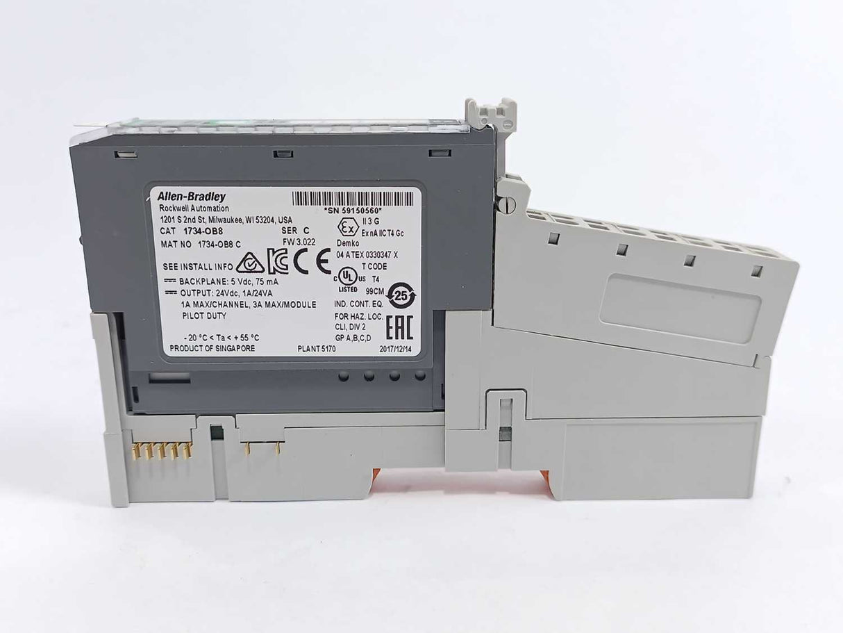 AB 1734-OB8 Ser. C W: 1734-RTBS, Ser.A, 1734-MB, Ser.A