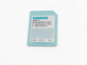 Siemens 6ES7953-8LJ31-0AA0 512KB Memory Card