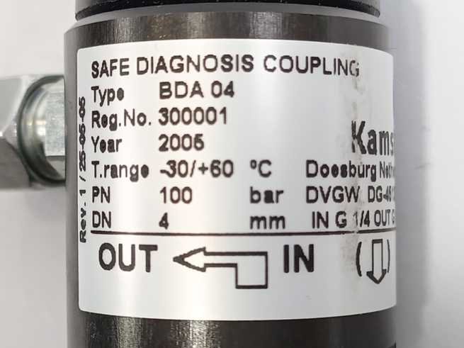 Kamstrup BDA 04 Safe Diagnosis Coupling