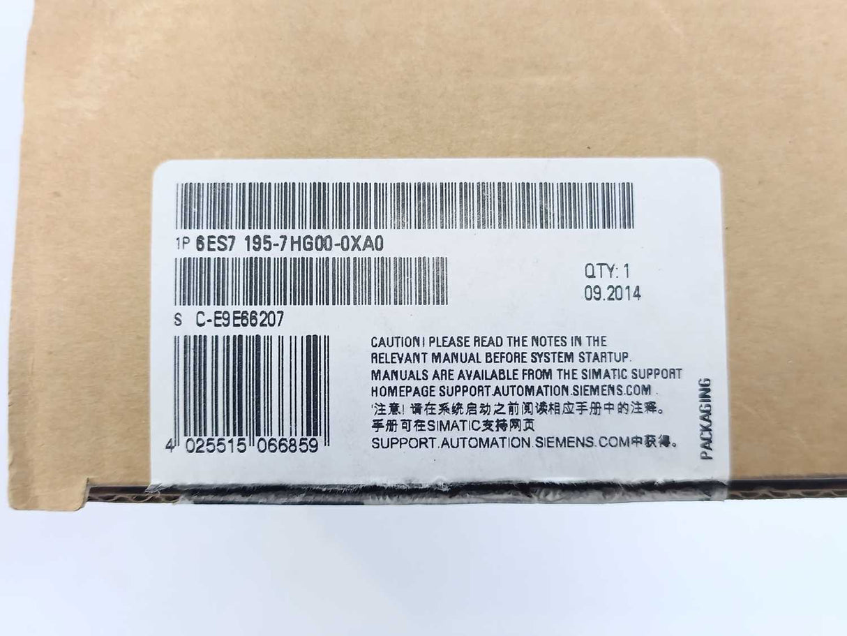 Siemens 6ES7195-7HG00-0XA0 SIMATIC S7 Bus Module