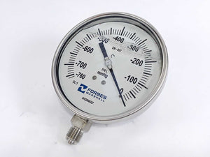 Forbes Marshall Pressure Gauge -760...0 EN-837 316L mmHg CL:1