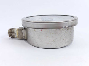 Forbes Marshall Pressure Gauge 0...100 psi  0...7 kg/cm2  EN-837 316L CL:1