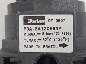Parker P3A-EA12CEBNP Filter Regulator 8bar