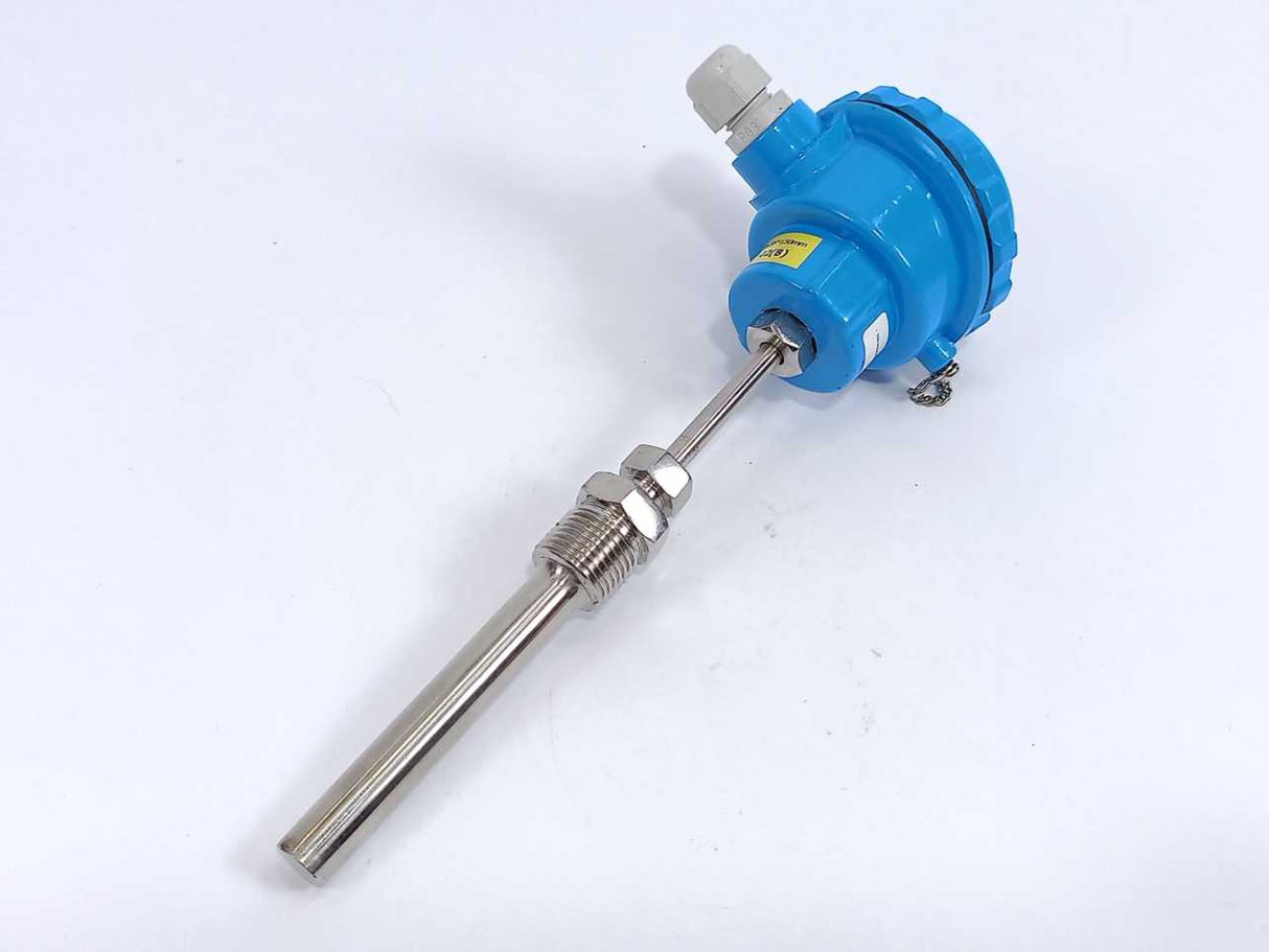 PT100 (D)  RTD Sensor Head Type w/ Protection Tube