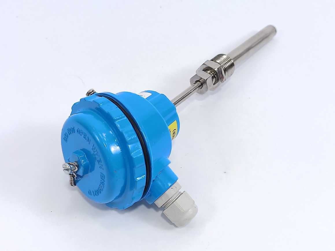PT100 (D)  RTD Sensor Head Type w/ Protection Tube
