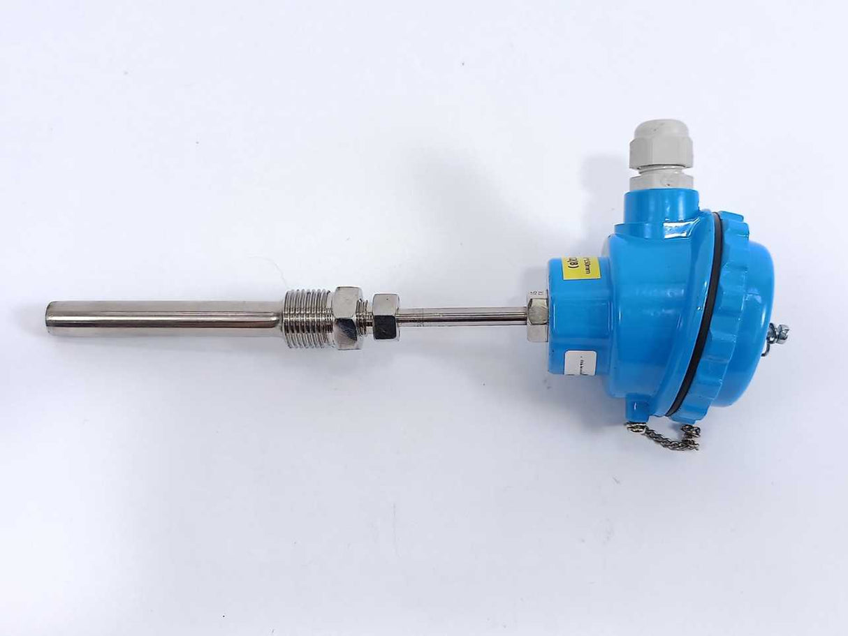PT100 (D)  RTD Sensor Head Type w/ Protection Tube