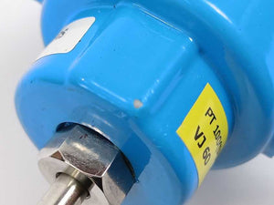 PT100 (D)  RTD Sensor Head Type w/ Protection Tube with Falange