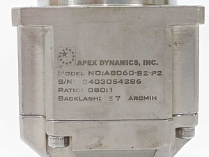 Apex Dynamics AB060-S2-P2 2-stage Planetary Gearbox