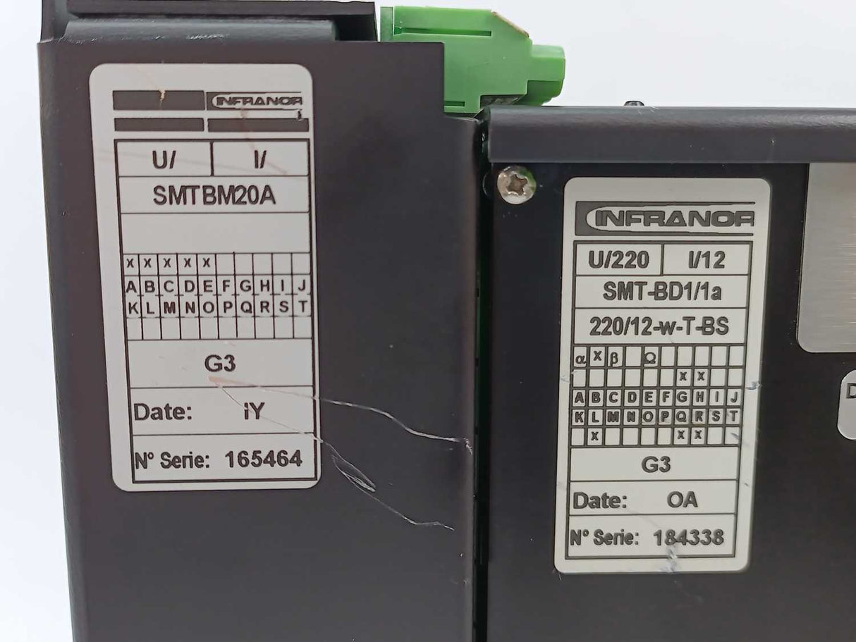 Infranor SMT-BD1/1a 220/12-w-T-BS Servo Drive w/ SMTBM20A