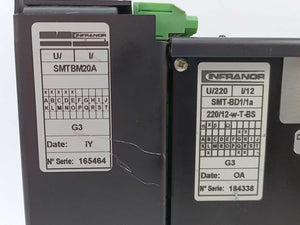 Infranor SMT-BD1/1a 220/12-w-T-BS Servo Drive w/ SMTBM20A