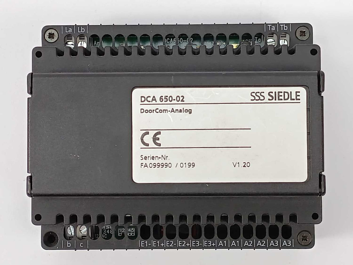 Siedle DCA 650-02 DoorCom Analog, V1.20