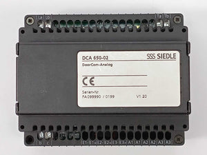 Siedle DCA 650-02 DoorCom Analog, V1.20