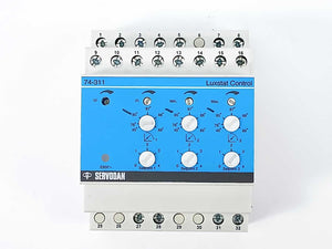 Servodan 74-311 Luxstat Control Unit, 3-Channel, 230VAC