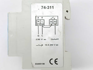 Servodan 74-311 Luxstat Control Unit, 3-Channel, 230VAC