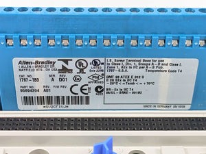AB 1797-IBN16 Ser. A FlexEx 16 Point Input Module w/ 1797-TB3 Base
