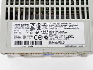 AB 1797-IE8 Ser. A FlexEx 8 Point Analog Input Module w/ 1797-TB3 Base