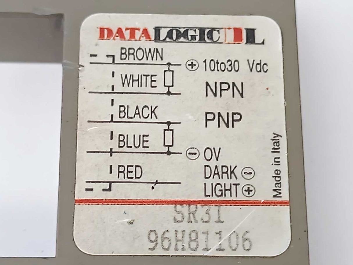 Datalogic DL SR31 Photoelectric Slot Sensor 10-30 Vdc