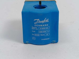 Danfoss 018Z6193 Solenoid Coil, 220/230V, 50/60Hz, 10W