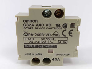 OMRON G32A-A40-VD Power Device Cartridge 24-240VAC, 50/60Hz