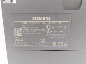 Siemens 6GK7343-1CX10-0XE0 SIMATIC NET CP Industrial Ethernet