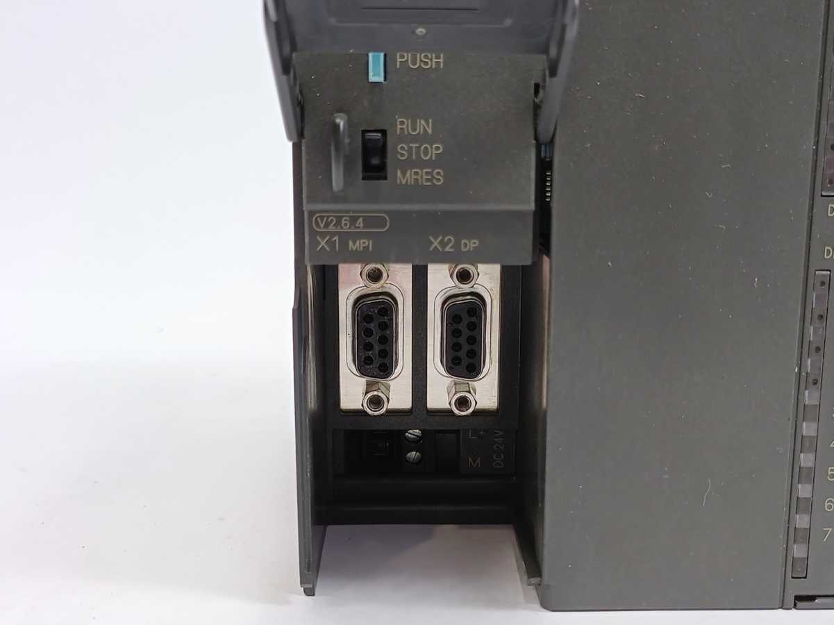 Siemens 6ES7313-6CF03-0AB0 Simatic S7, With: 6ES7953-8LG11-0AA0