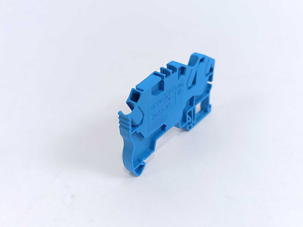 TE Connectivity 1SNK705021R0000 ZK2.5-3P-BL PI-Spring Terminal Block 50 Pcs.