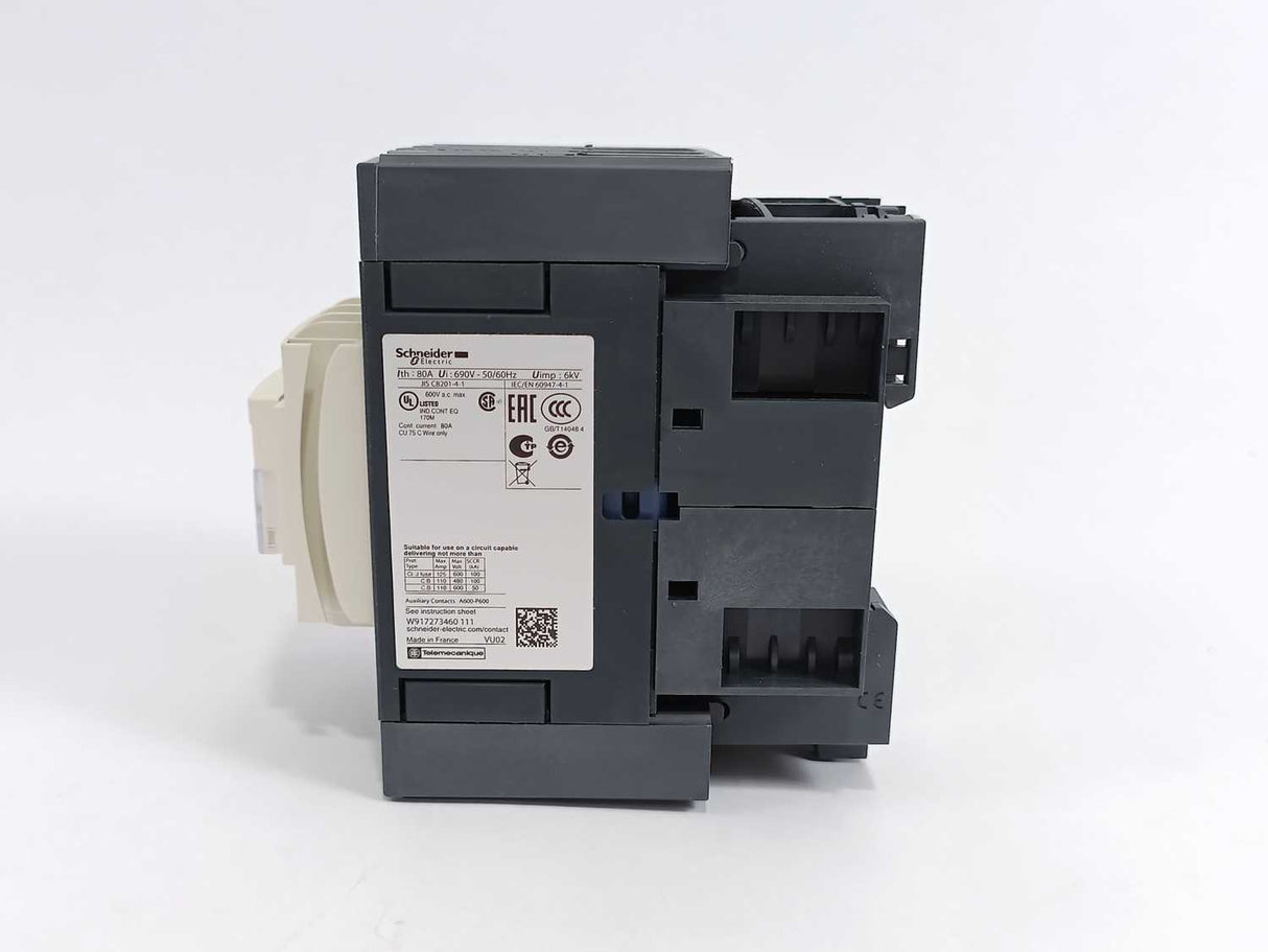 Schneider Electric LC1DT80AP7 TeSys D 4-pole Contactor