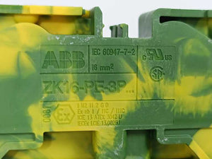 TE Connectivity 1SNK712151R0000 ZK16-PE-3P PI-Spring Terminal Block