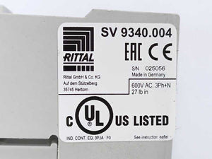 Rittal SV 9340.004 Busbar Support for Flat Copper Busbars Batch 4 Pcs.