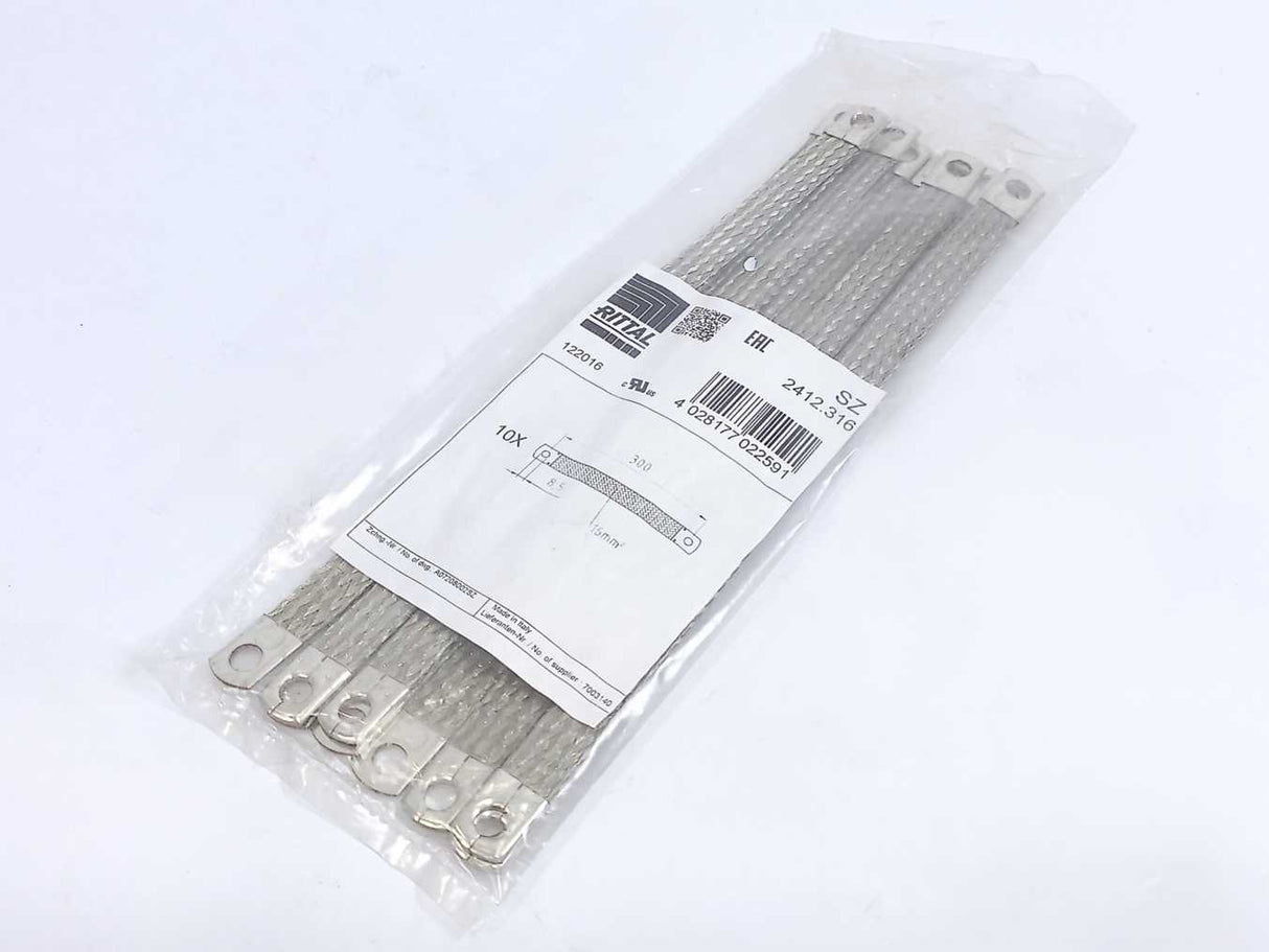 Rittal SZ 2412.316 Earthing Braid Batch 10 Pcs.