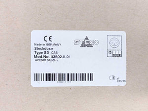 Stego SD 03502.0-01 SD 035 Electrical Socket