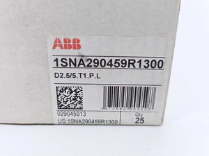 ABB 1SNA290459R1300 D2.5/5.T1.P.L Spring Terminal Blocks Batch 14 Pcs.
