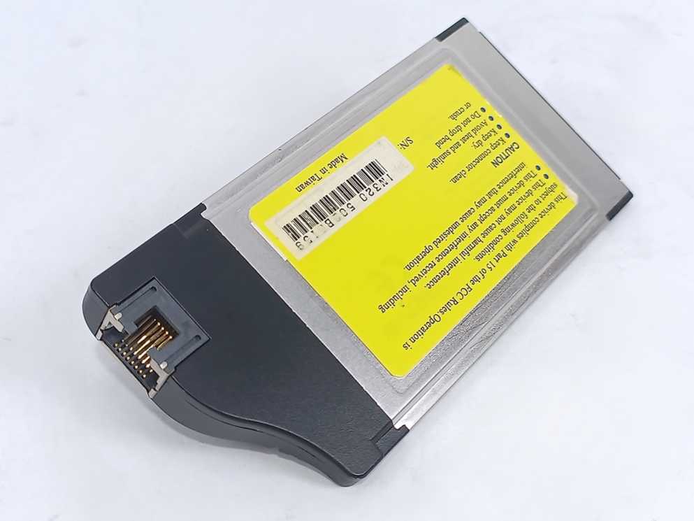 INFOSMART IN320 10/100Mbps Fast Ethernet PC Card