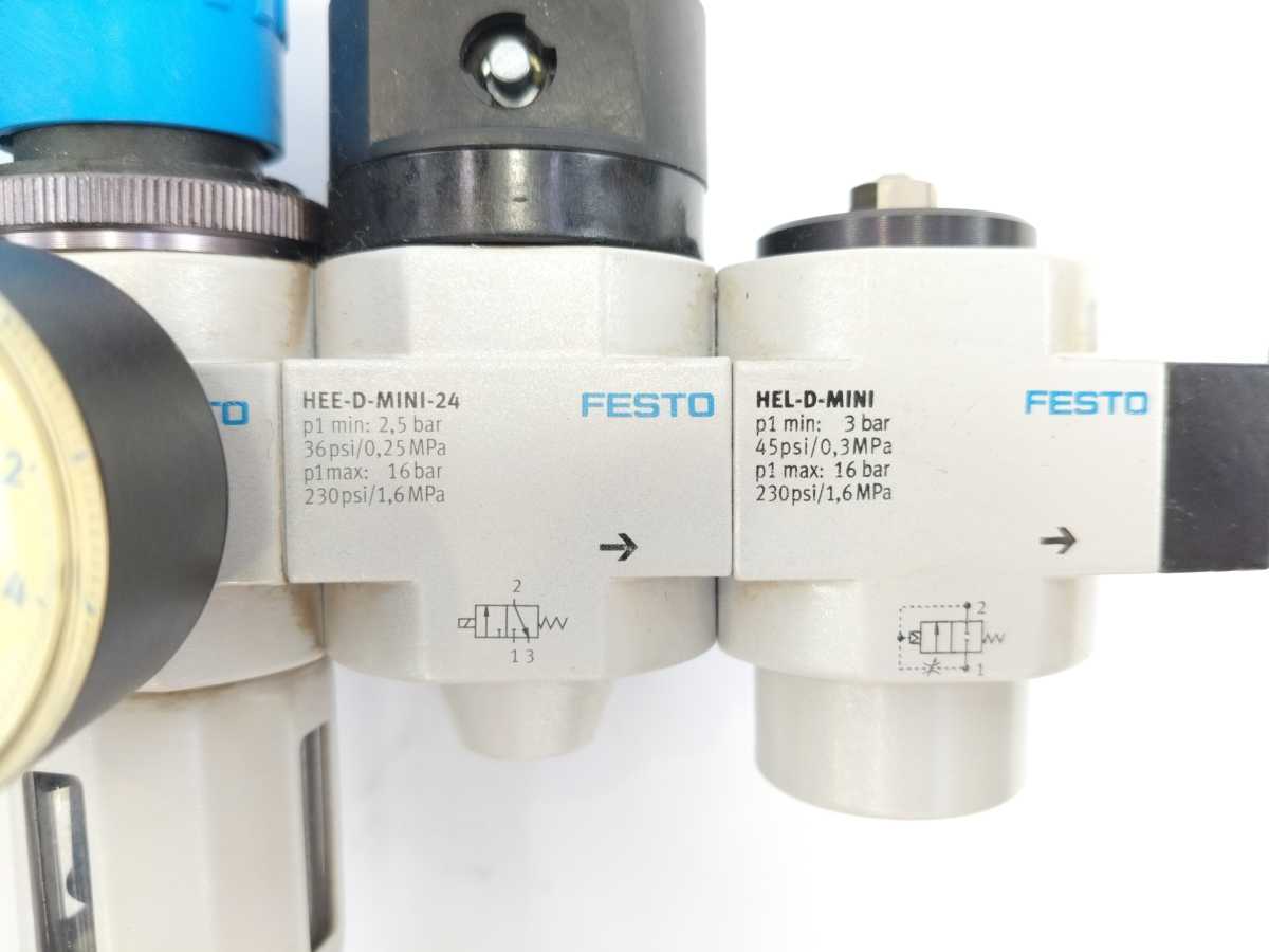 Festo 185743 LFR-D-MINI w/ 162806, 170690 &