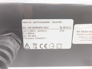 Rose+Krieger QST10C04AA000 Multicontrol Quadro Max 6000 N