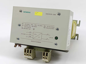 Siemens 4AV3000-2AB Three-Phase Transformer DC 24V / 10A