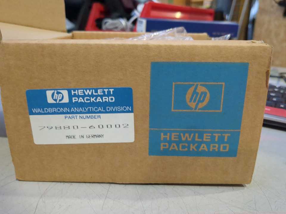 Hewlett Packard 79880-60002 Waldbronn Analytical Division Part 79880-60002