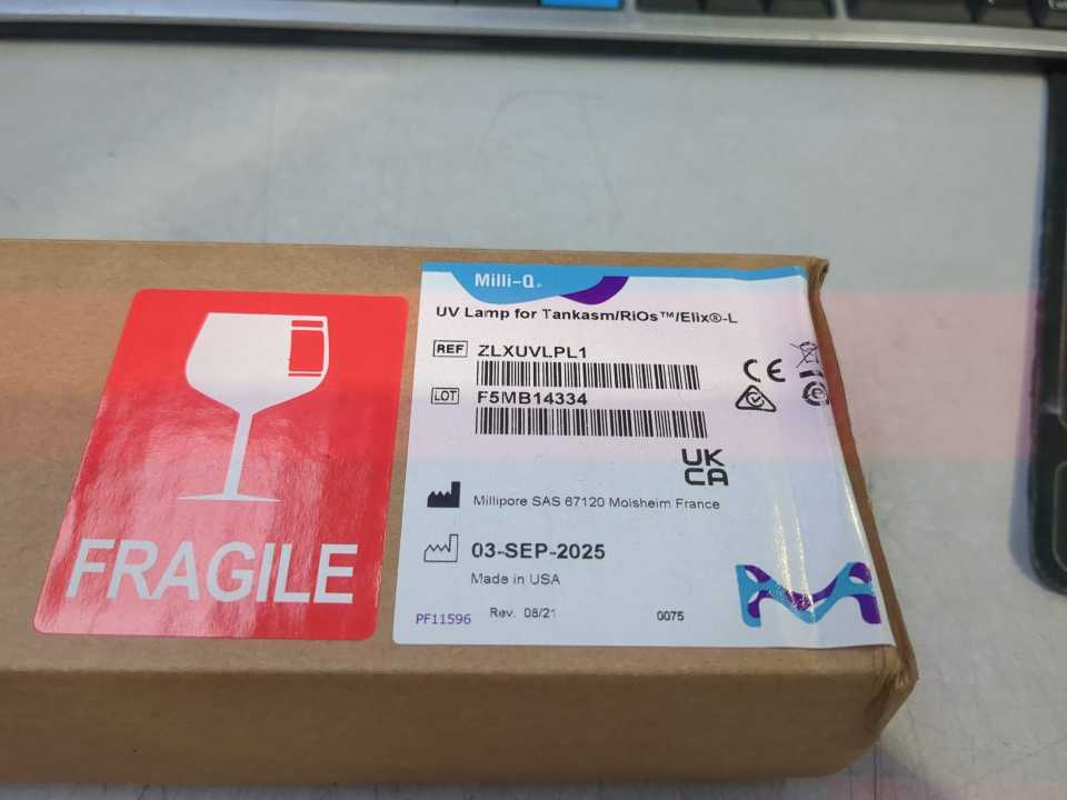 Milli-Q ZLXUVLPL1 UV Lamp for Tankasm/RiOs/Elix-L