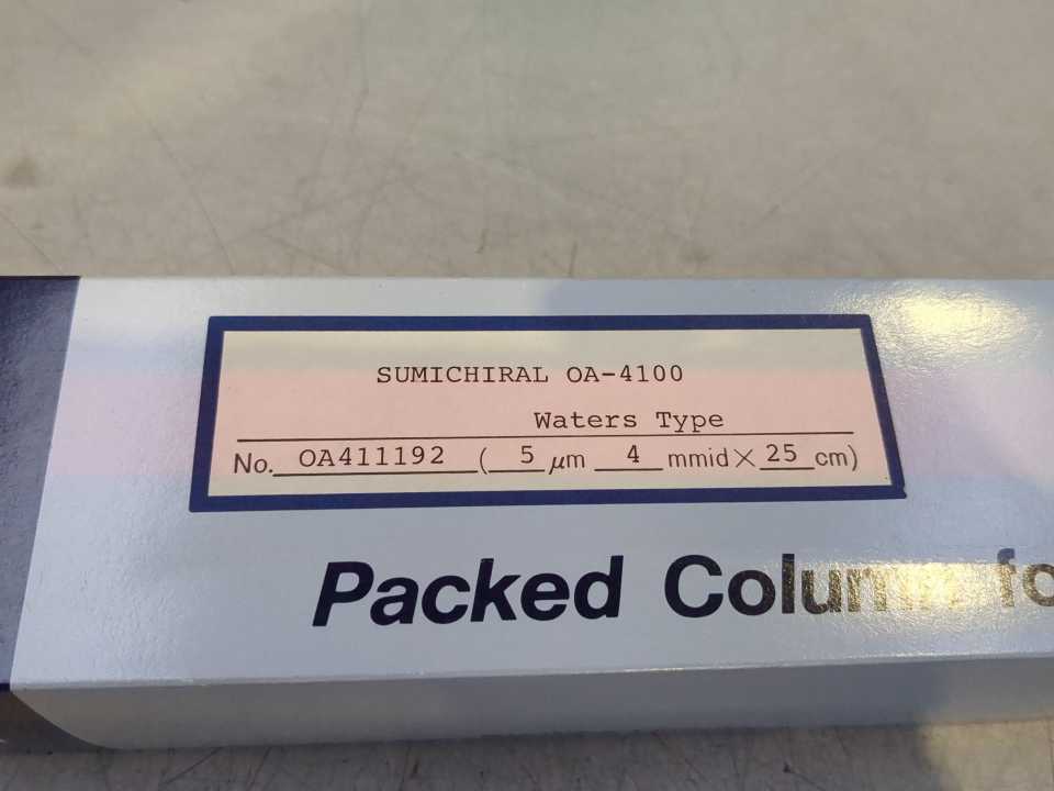 Sumika OA-4100 SUMICHIRAL Packed Column for HPLC, Waters Type
