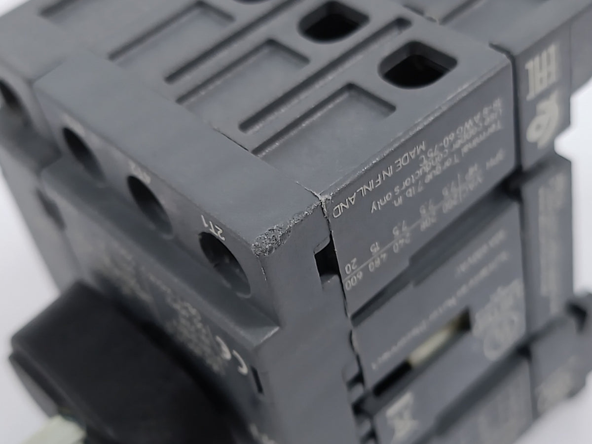 ABB OT25F4N2 Rotary Disconnect Switch 4-Pole 25A