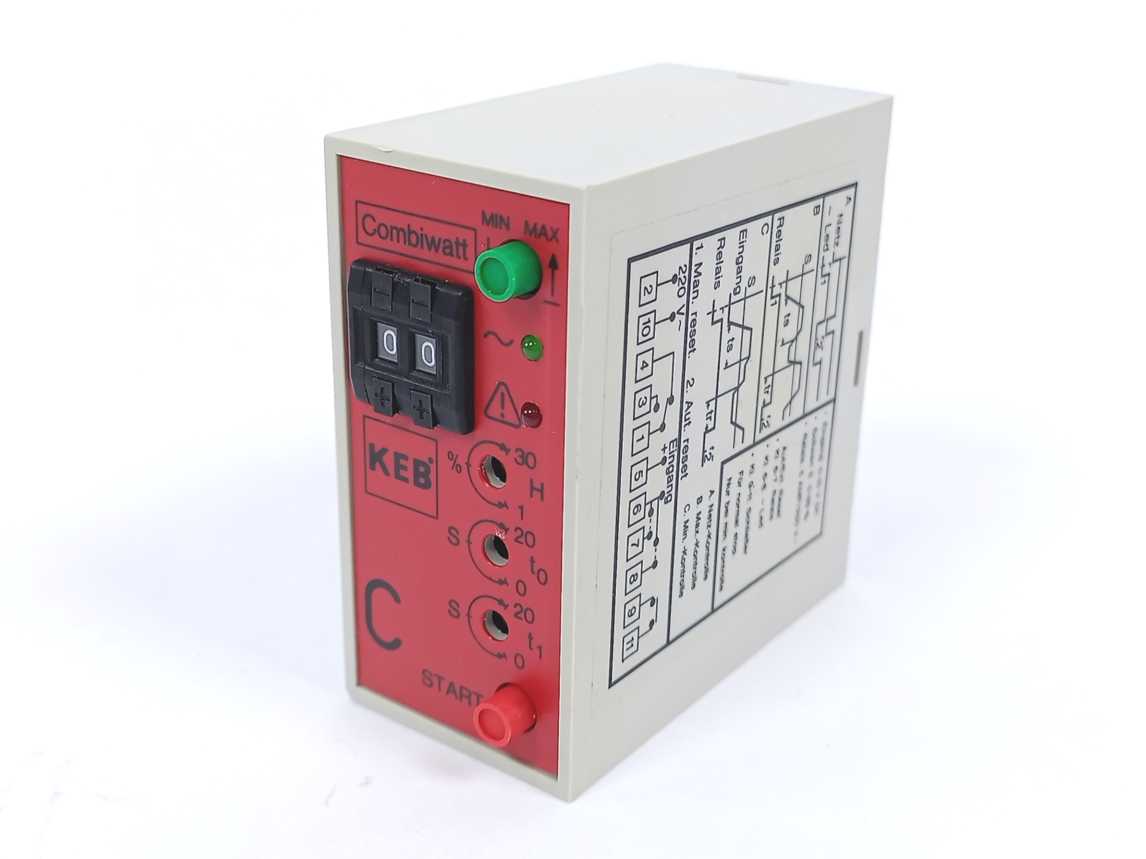 Keb Combiwatt Control Panel / Soft Starter Controller