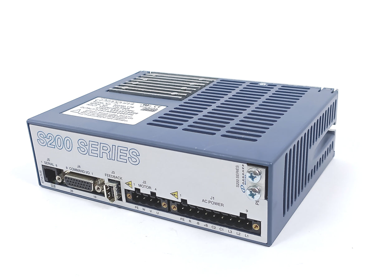 Danaher Motion S20360-VTS S200 AC Servo Drive 3.0/9.0 ARMS Cont/PK