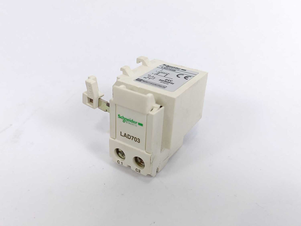 Schneider Electric LAD703B TeSys Trip Reset Unit, 24V AC/DC 50/60Hz