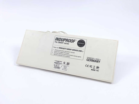 Induproof KG20267 Water + Dust-Proof Medical Keyboard with Number Pad