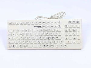 Induproof KG20267 Water + Dust-Proof Medical Keyboard with Number Pad