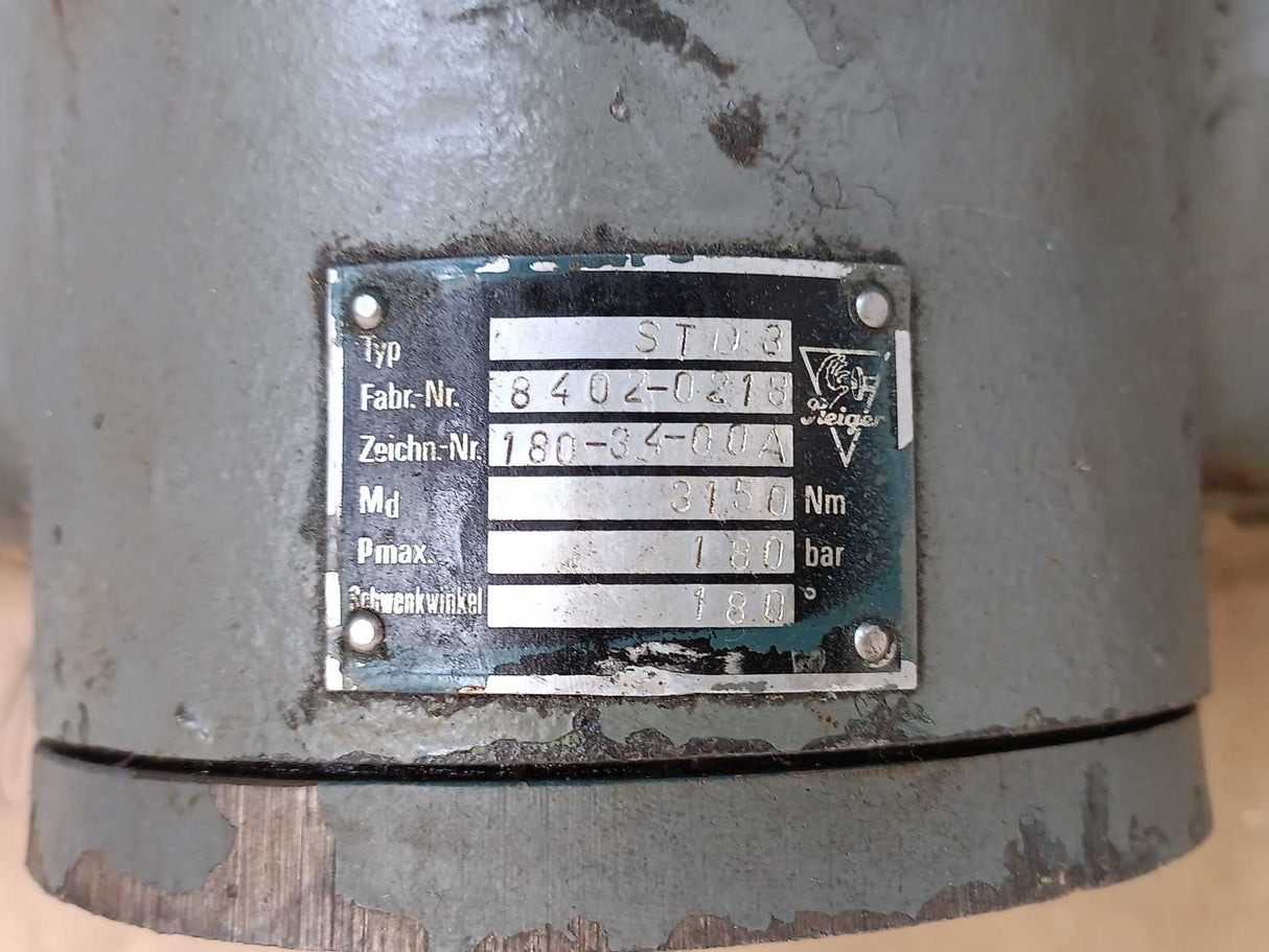 Pleiger STD 3 Swivel Actuator with Cushioning