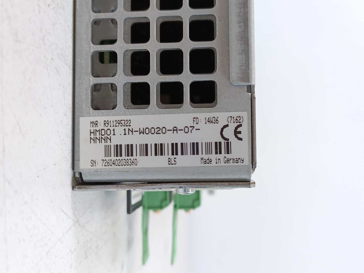 Rexroth HMD01.1N-W0020-A-07-NNNN CDB01.1C-ET-ENS-ENS-NNN-NNN-S2-S-NN-FW