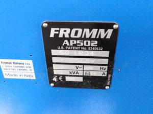 FROMM AP502 Airpad Machine, 50.1204, 230V, 50/60Hz