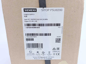Siemens 6EP3334-8SB00-0AY0 Power Supply SITOP PSU8200